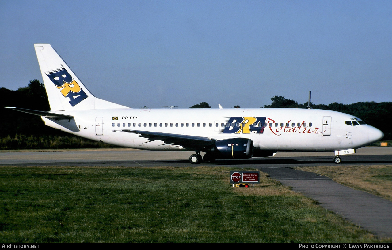 Aircraft Photo of PR-BRE | Boeing 737-3K9 | BRA Transportes Aereos | AirHistory.net #585614