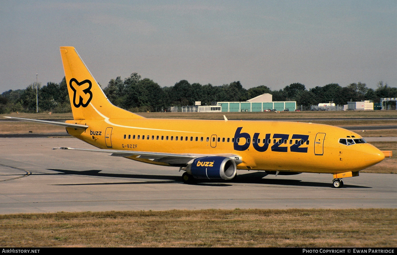 Aircraft Photo of G-BZZF | Boeing 737-3Q8 | Buzz | AirHistory.net #585618
