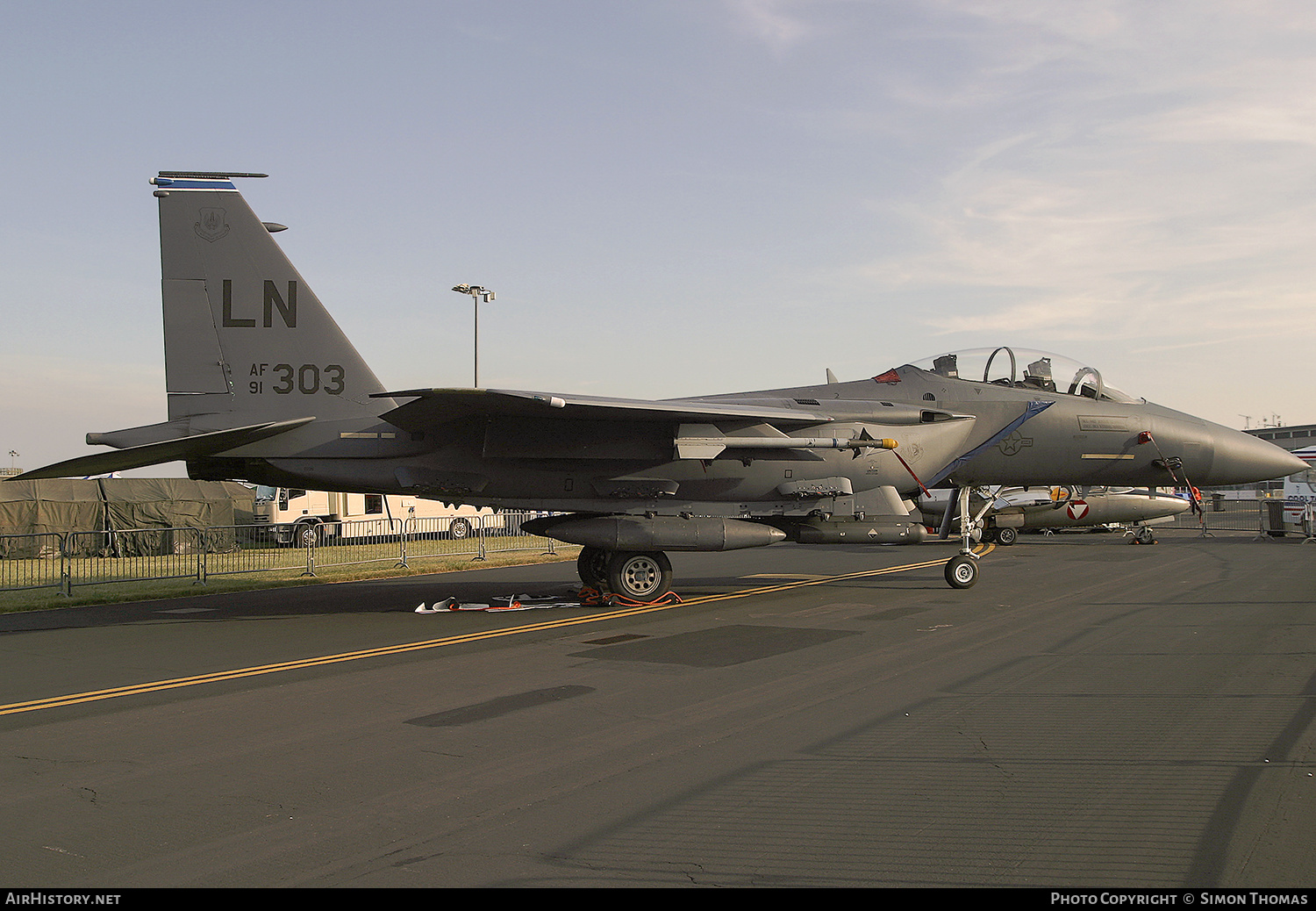 Aircraft Photo of 91-0303 / AF91-303 | McDonnell Douglas F-15E Strike Eagle | USA - Air Force | AirHistory.net #585629