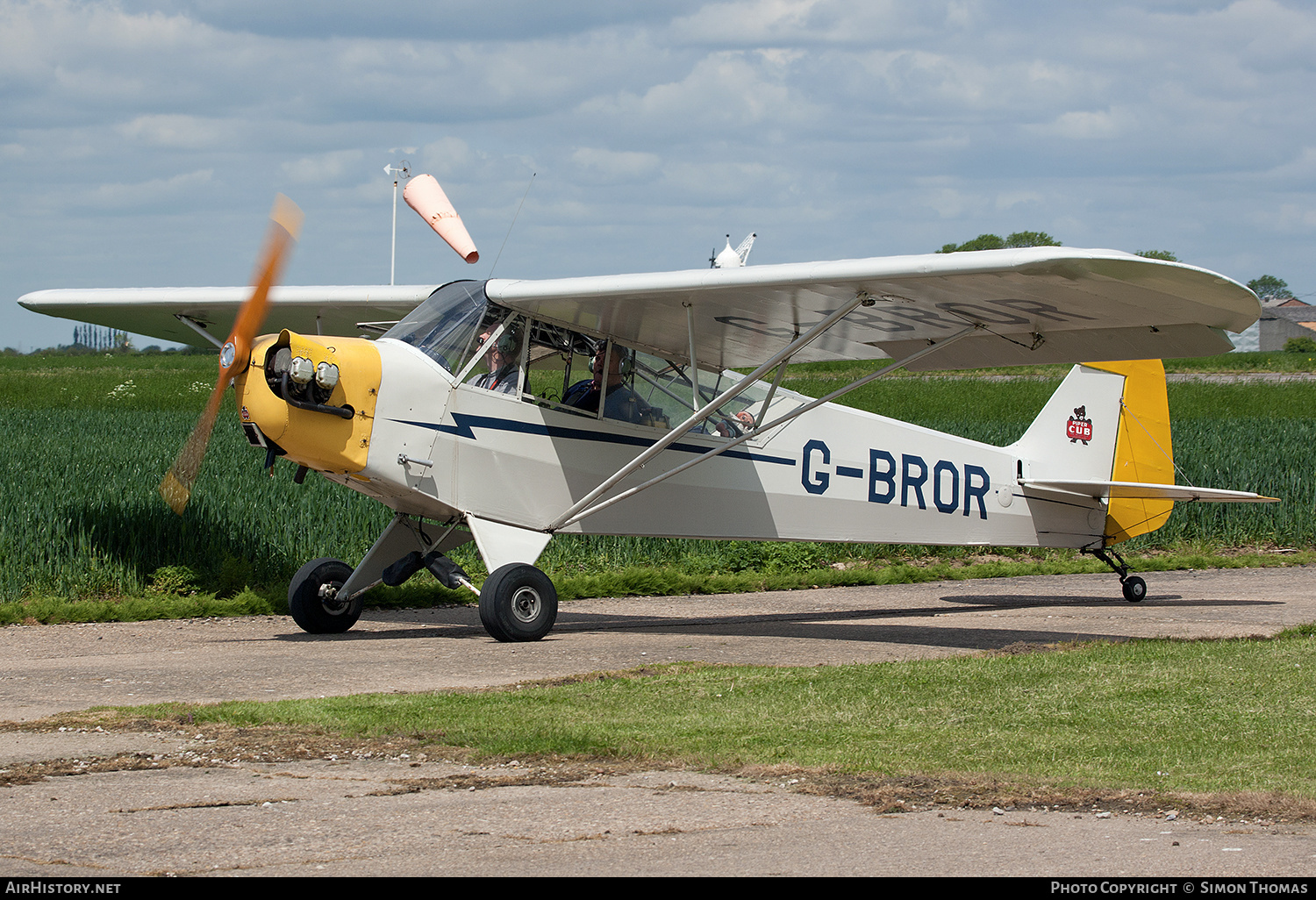 Aircraft Photo of G-BROR | Piper J-3C-65 Cub | AirHistory.net #585631