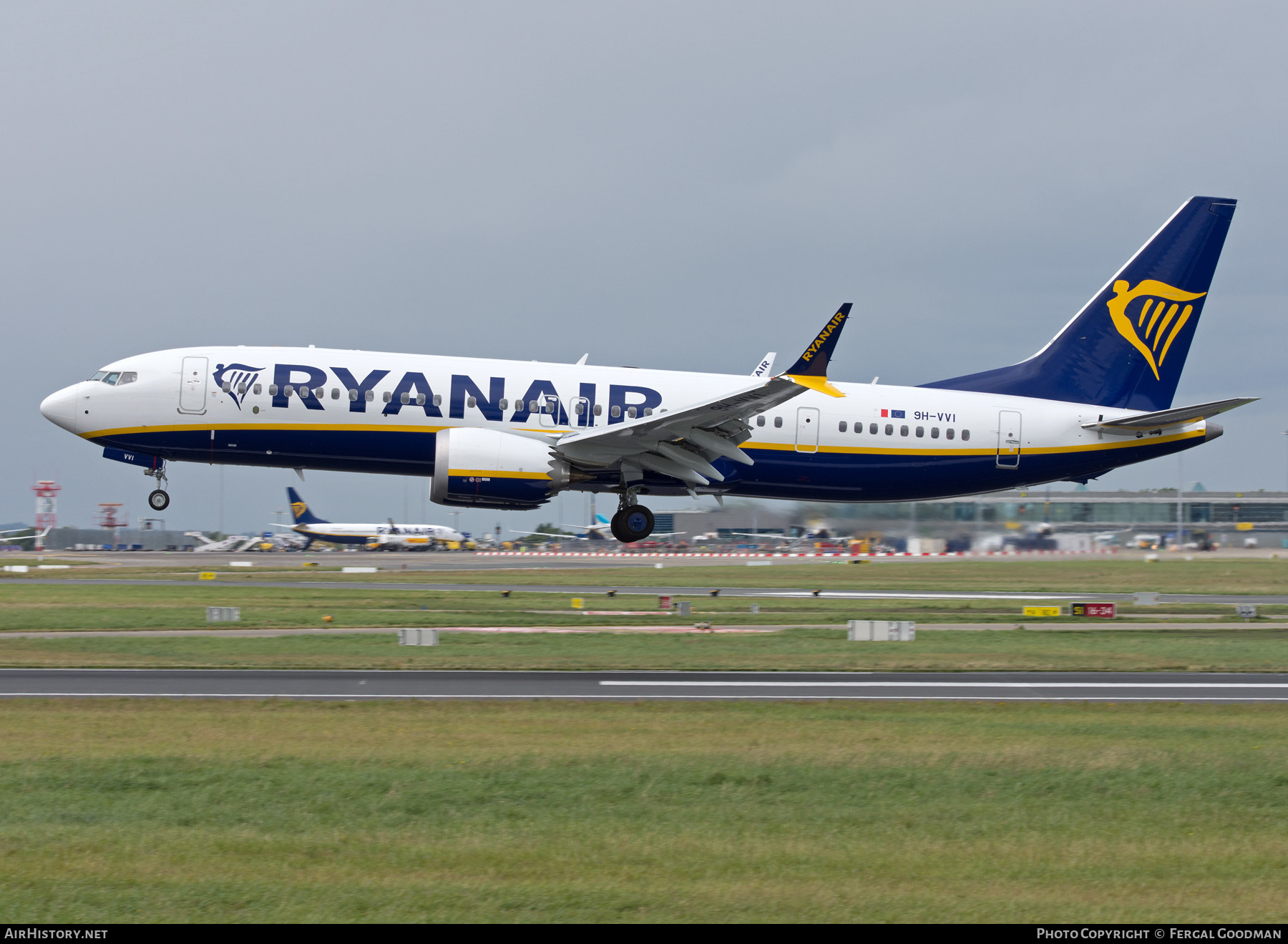 Aircraft Photo of 9H-VVI | Boeing 737-8200 Max 200 | Ryanair | AirHistory.net #585643