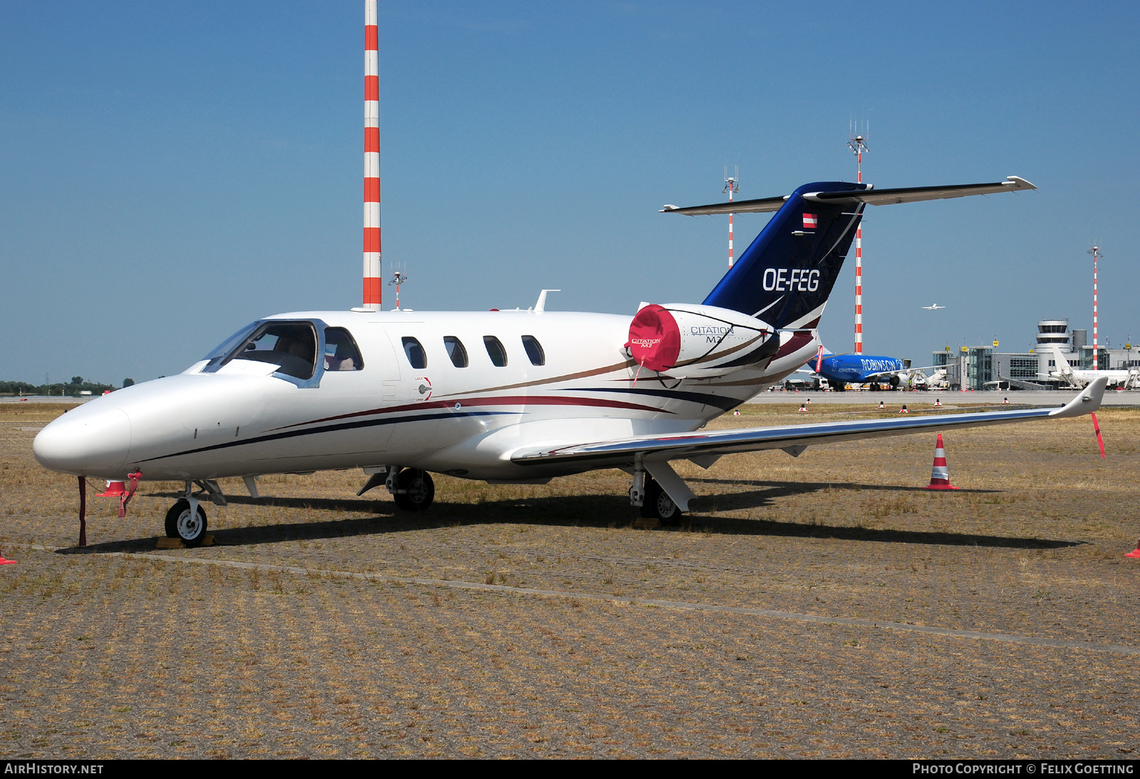 Aircraft Photo of OE-FEG | Cessna 525 CitationJet M2 | AirHistory.net #585657