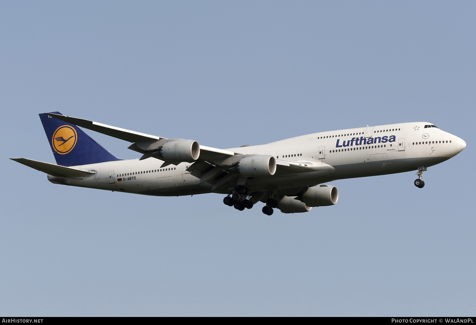 Aircraft Photo of D-ABYO | Boeing 747-830 | Lufthansa | AirHistory.net #585664