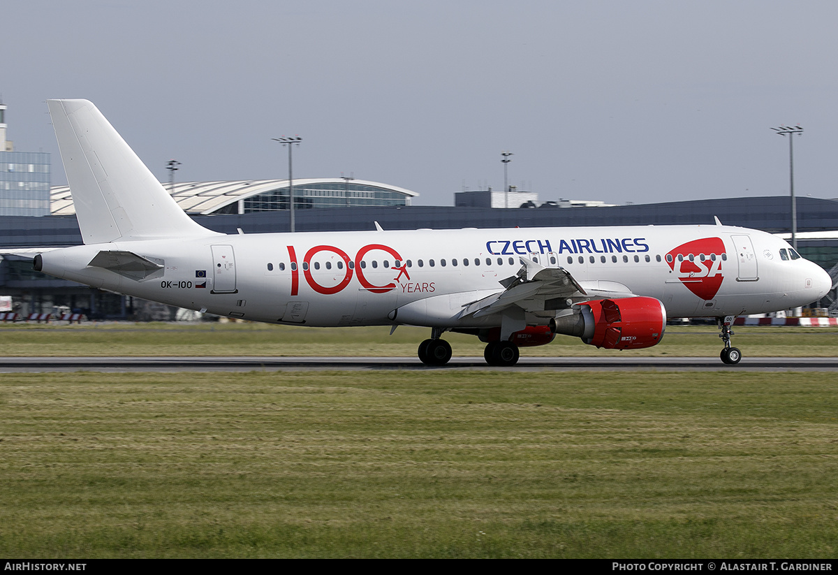Aircraft Photo of OK-IOO | Airbus A320-214 | ČSA - Czech Airlines | AirHistory.net #585688