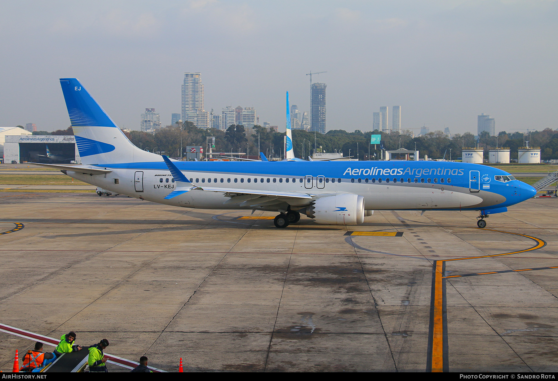 Aircraft Photo of LV-KEJ | Boeing 737-8 Max 8 | Aerolíneas Argentinas | AirHistory.net #585707