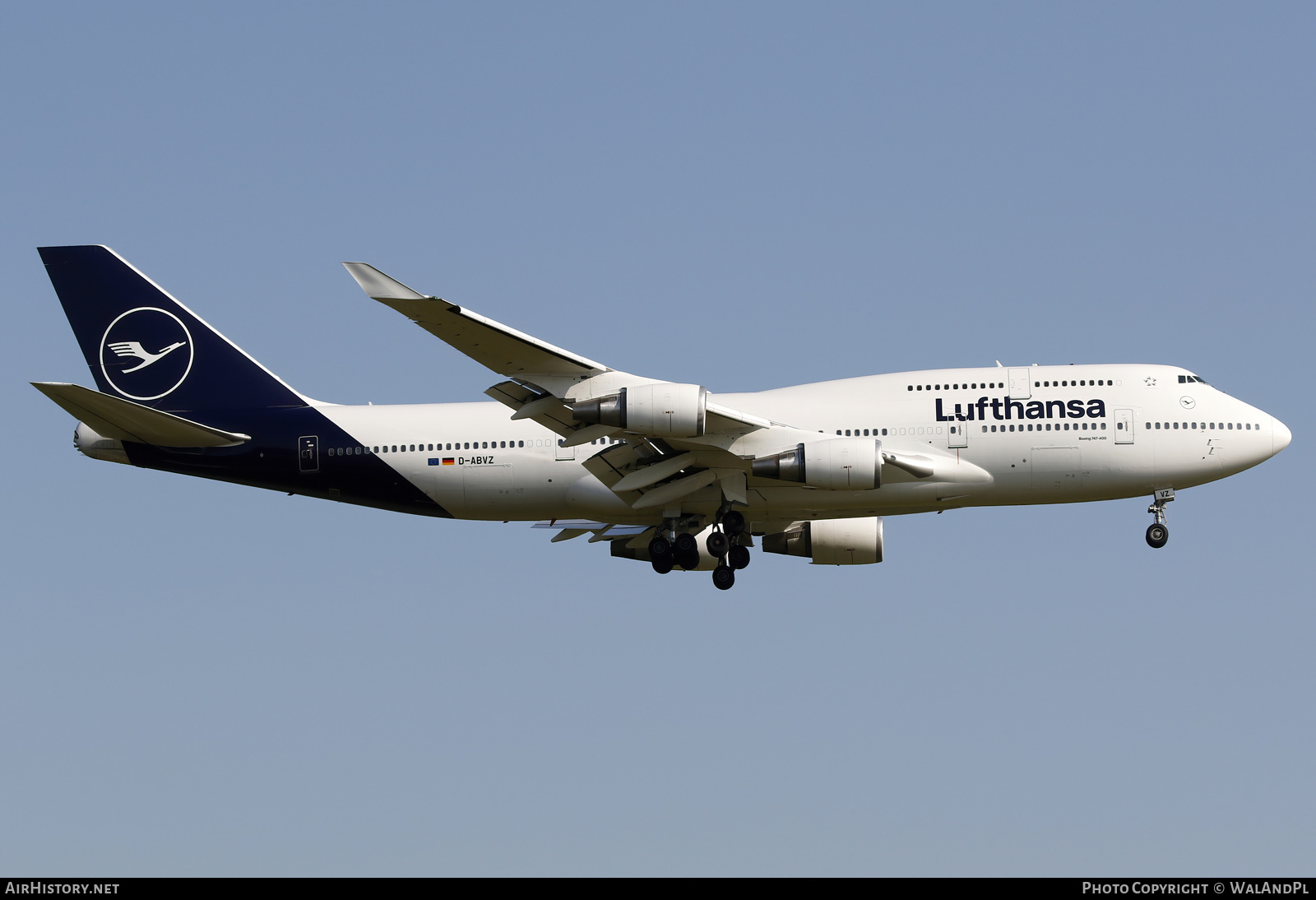 Aircraft Photo of D-ABVZ | Boeing 747-430 | Lufthansa | AirHistory.net #585708