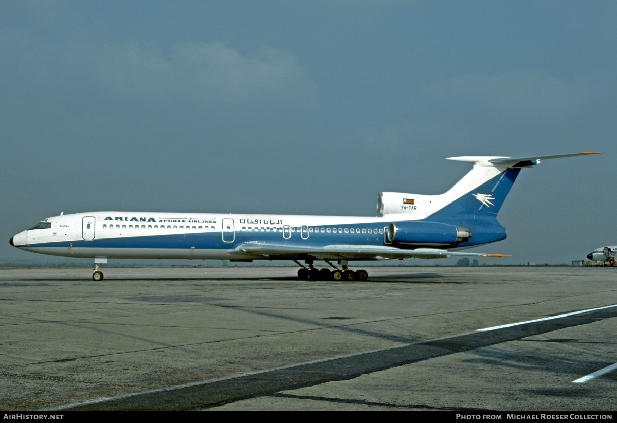 Aircraft Photo of YA-TAR | Tupolev Tu-154M | Ariana Afghan Airlines | AirHistory.net #585715