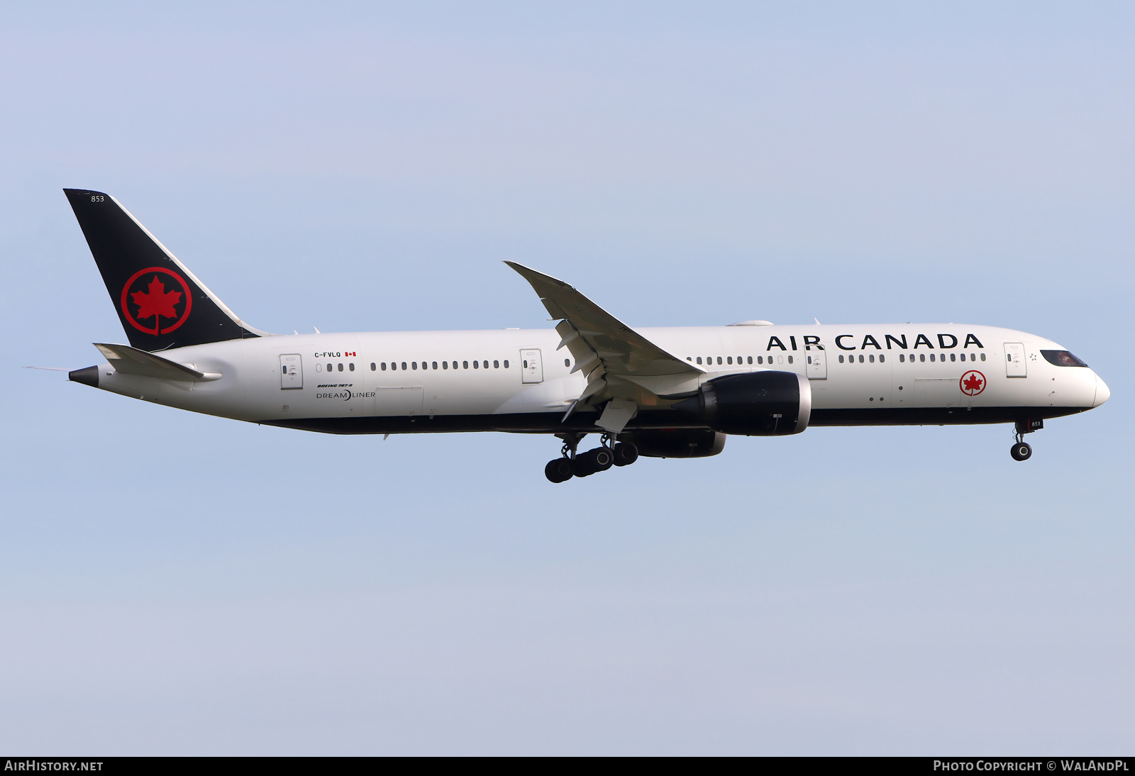 Aircraft Photo of C-FVLQ | Boeing 787-9 Dreamliner | Air Canada | AirHistory.net #585729