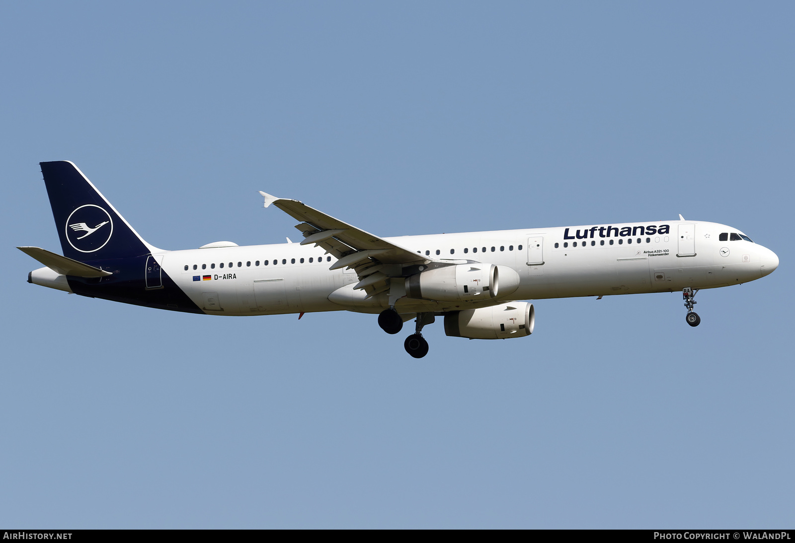 Aircraft Photo of D-AIRA | Airbus A321-131 | Lufthansa | AirHistory.net #585731