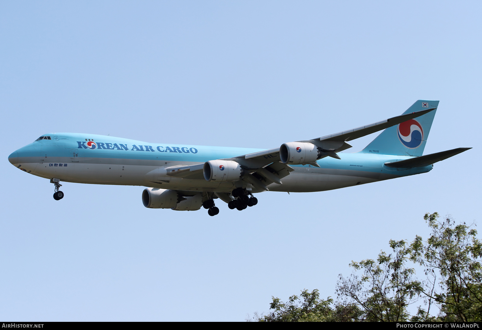 Aircraft Photo of HL7610 | Boeing 747-8HTF/SCD | Korean Air Cargo | AirHistory.net #585732