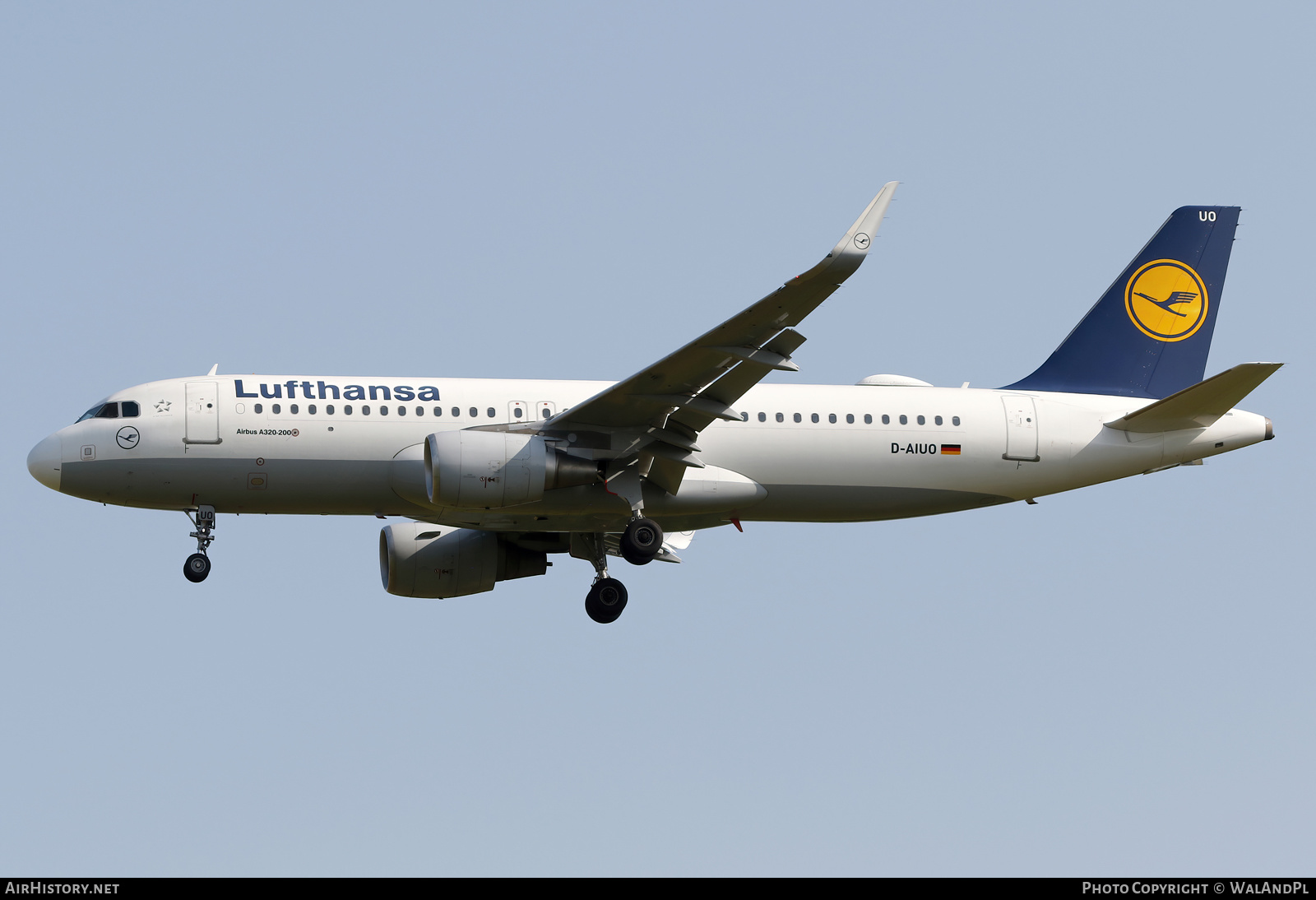 Aircraft Photo of D-AIUO | Airbus A320-214 | Lufthansa | AirHistory.net #585735