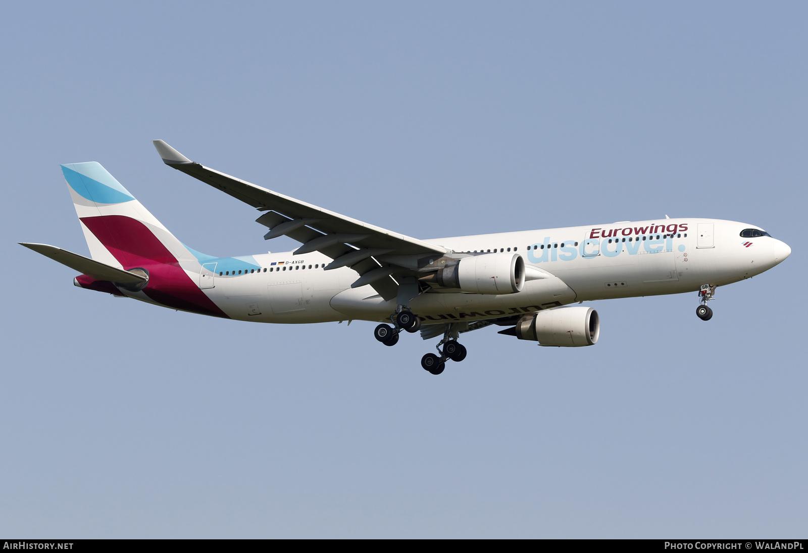 Aircraft Photo of D-AXGB | Airbus A330-203 | Eurowings Discover | AirHistory.net #585736
