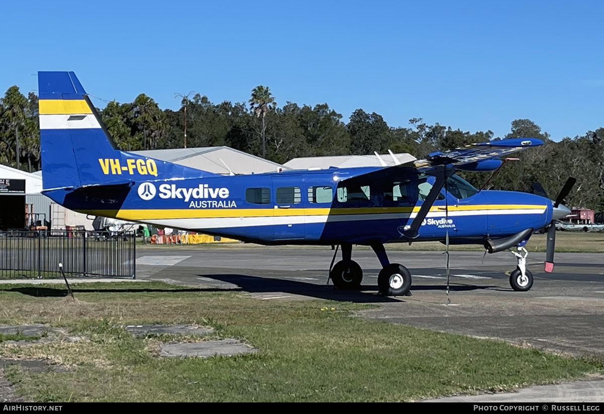Aircraft Photo of VH-FGQ | Cessna 208 Caravan I | Skydive Australia | AirHistory.net #585747