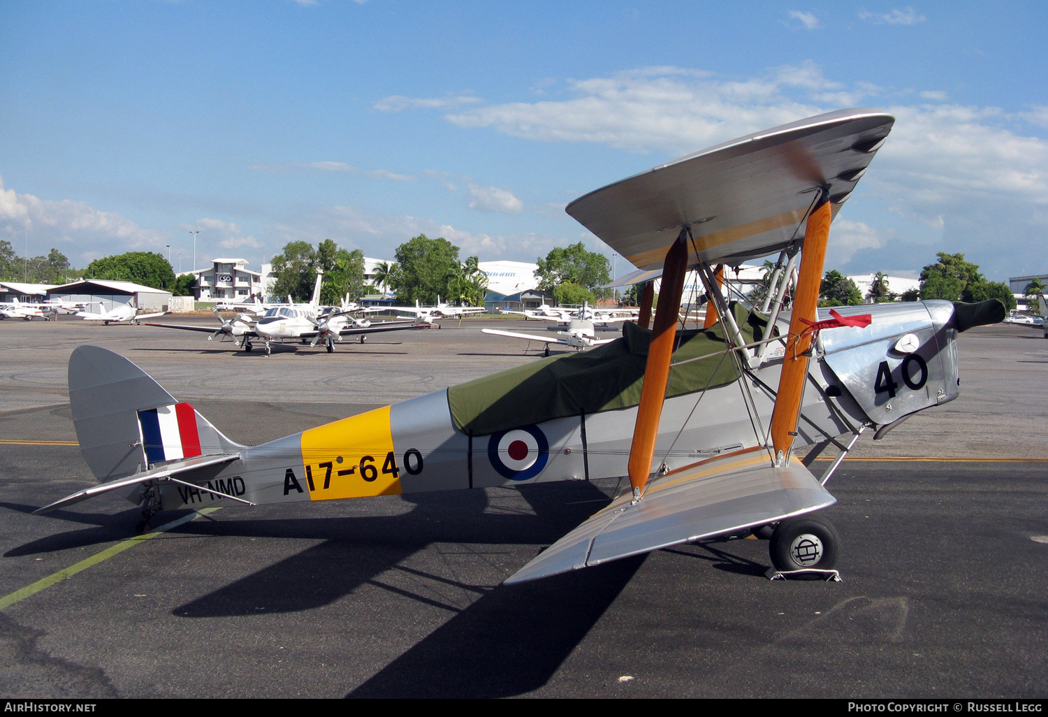 Aircraft Photo of VH-NMD / A17-640 | De Havilland D.H. 82A Tiger Moth | Australia - Air Force | AirHistory.net #585760