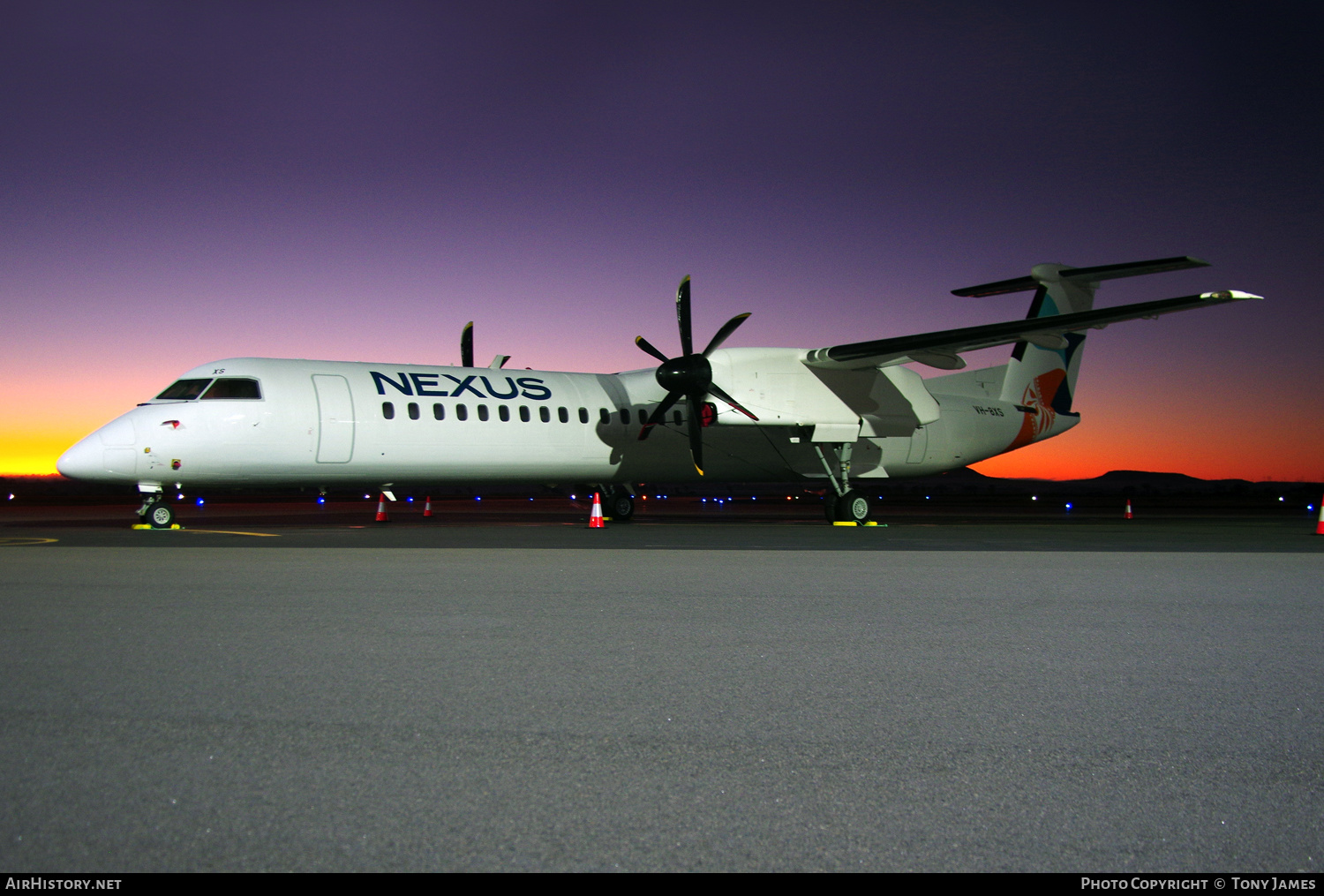 Aircraft Photo of VH-8XS | Bombardier DHC-8-402 Dash 8 | Nexus Airlines | AirHistory.net #585762