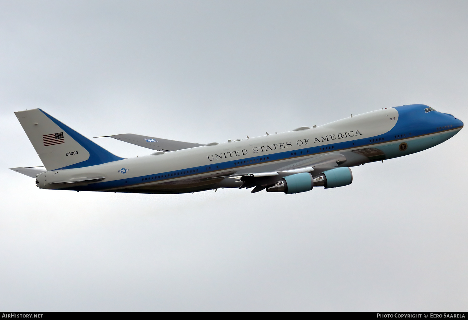 Aircraft Photo of 92-9000 / 29000 | Boeing VC-25A | USA - Air Force | AirHistory.net #585769