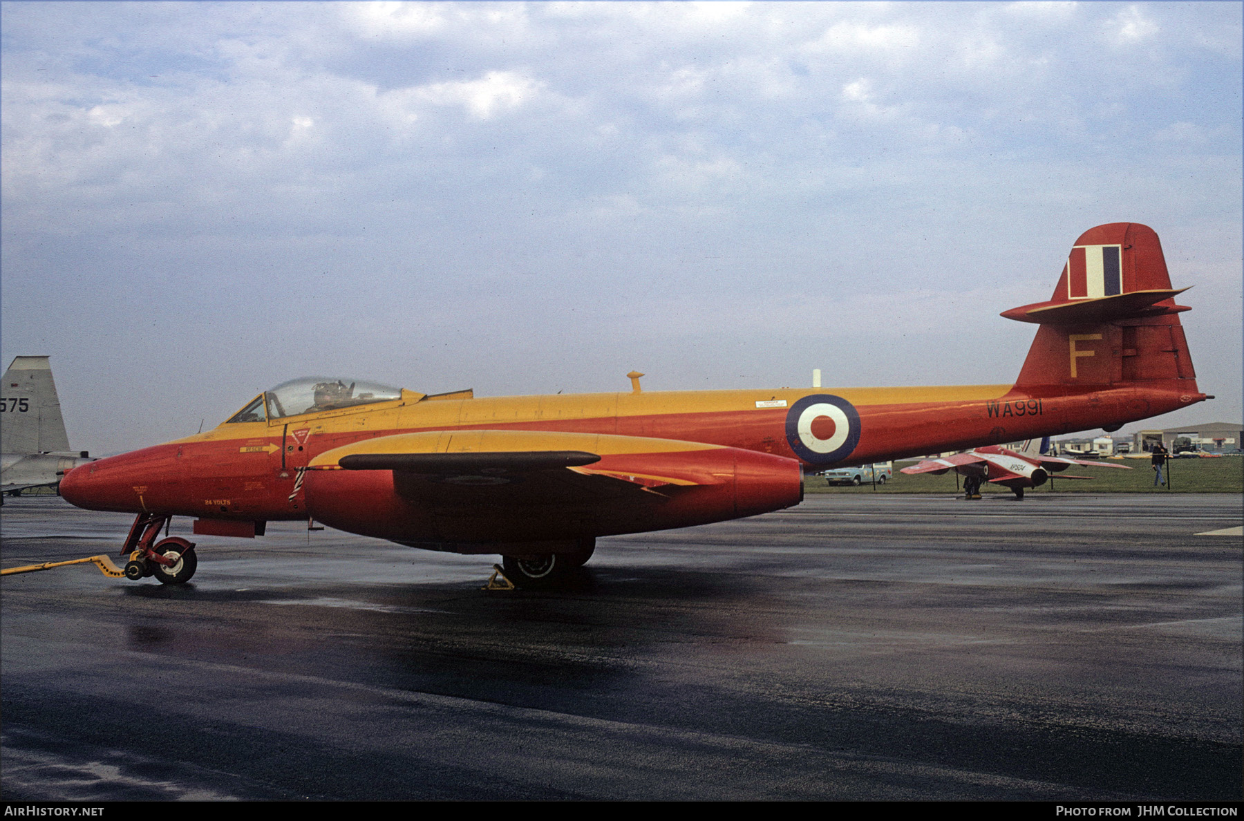 Aircraft Photo of WA991 | Gloster Meteor U16 | UK - Air Force | AirHistory.net #585783