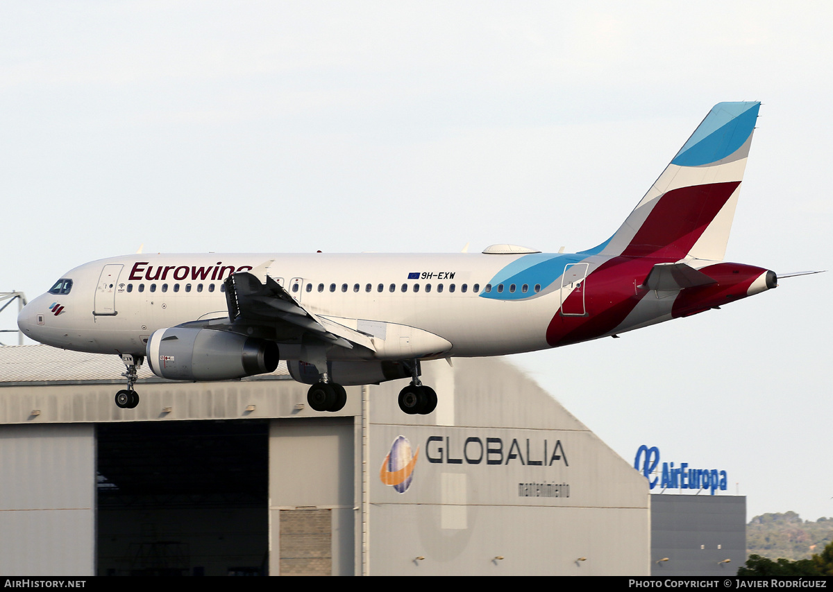 Aircraft Photo of 9H-EXW | Airbus A319-132 | Eurowings | AirHistory.net #585787