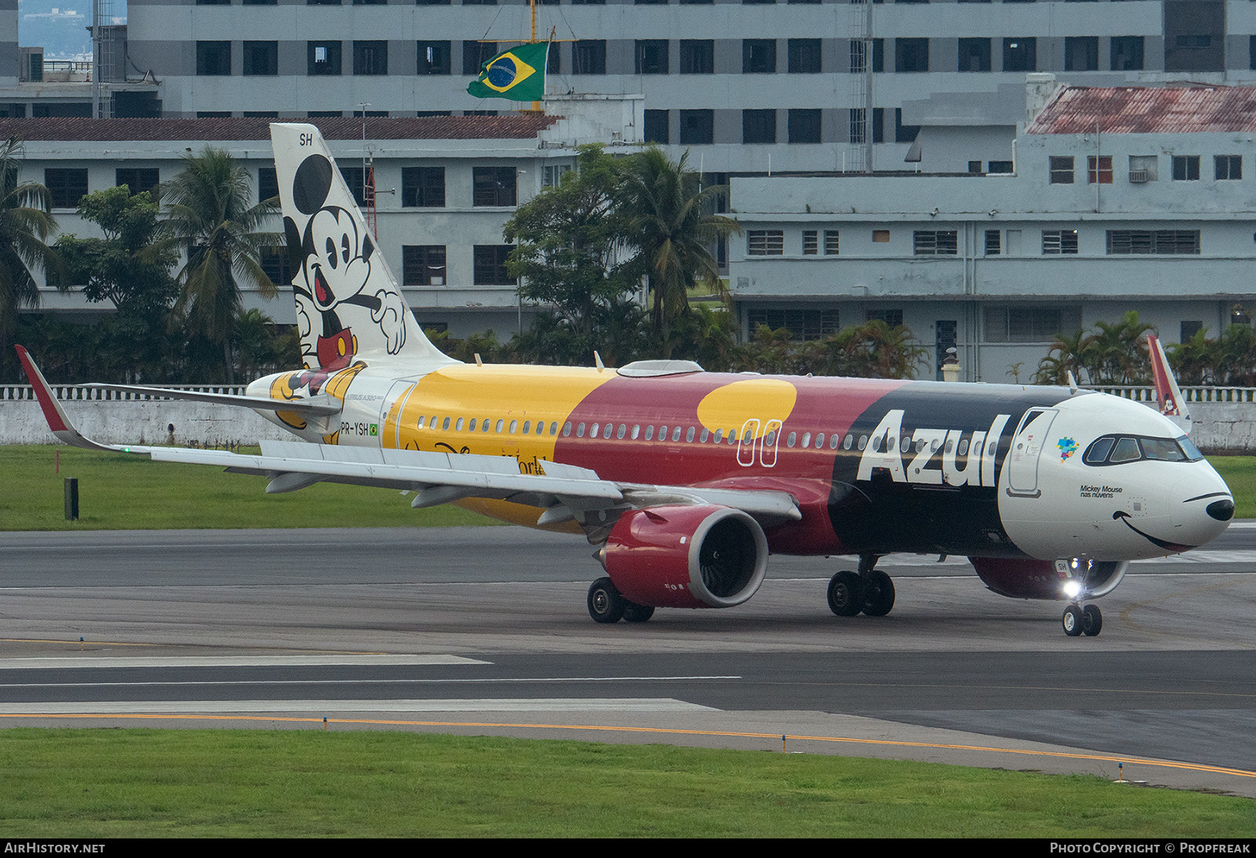 Aircraft Photo of PR-YSH | Airbus A320-251N | Azul Linhas Aéreas Brasileiras | AirHistory.net #585799