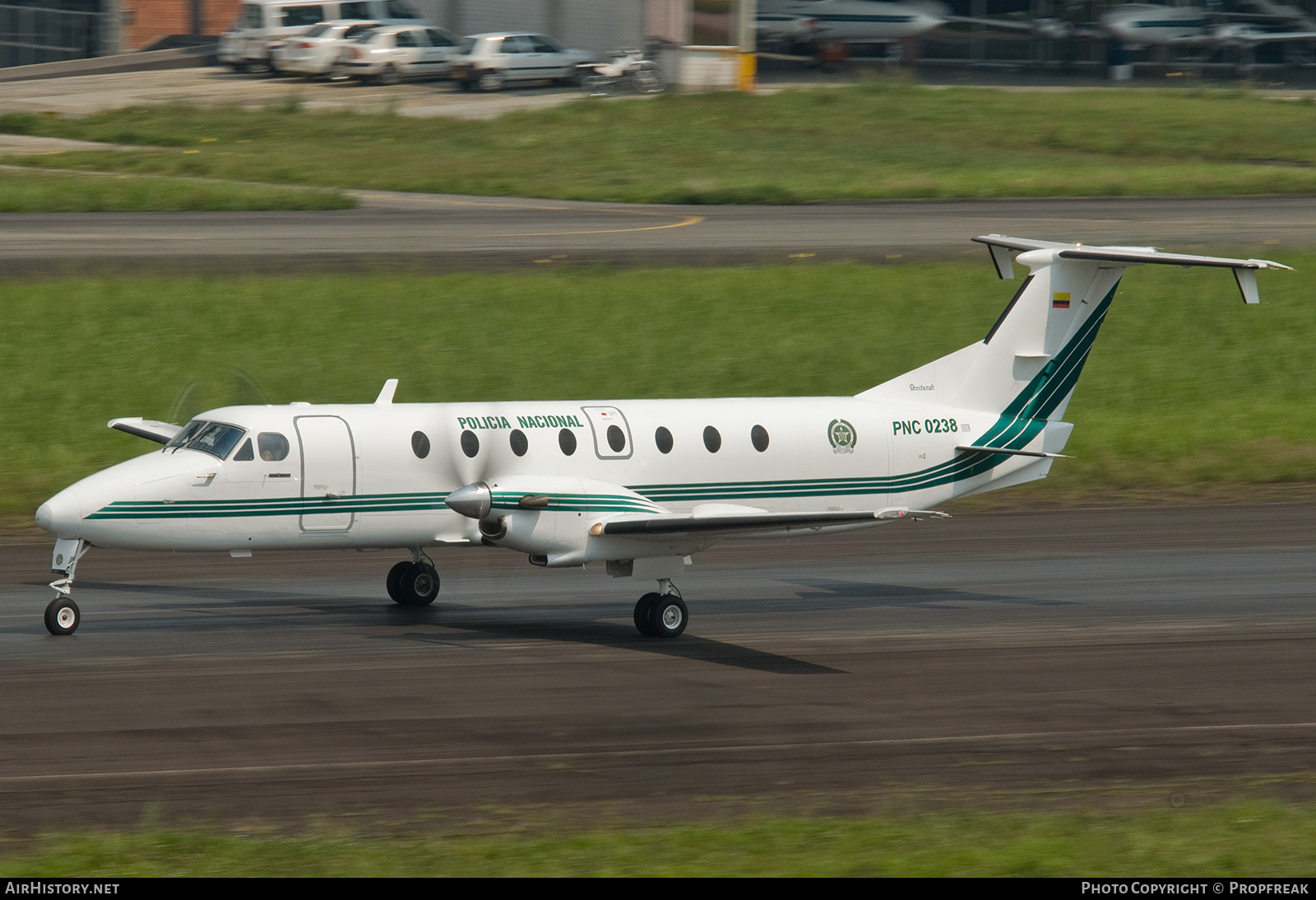 Aircraft Photo of PNC0238 | Beech 1900C-1 | Colombia - Police | AirHistory.net #585802