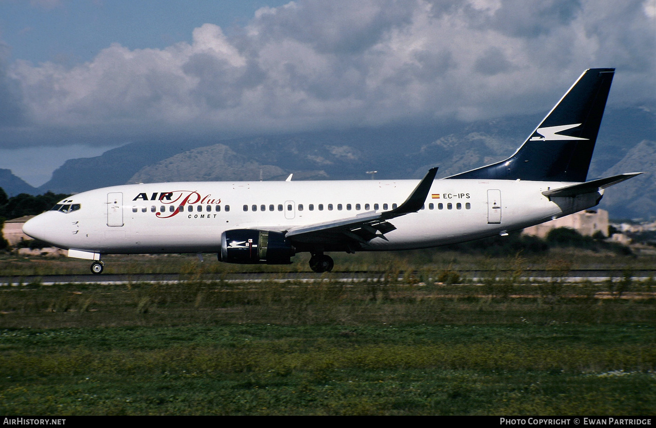 Aircraft Photo of EC-IPS | Boeing 737-33A | Air Plus Comet | AirHistory.net #585808