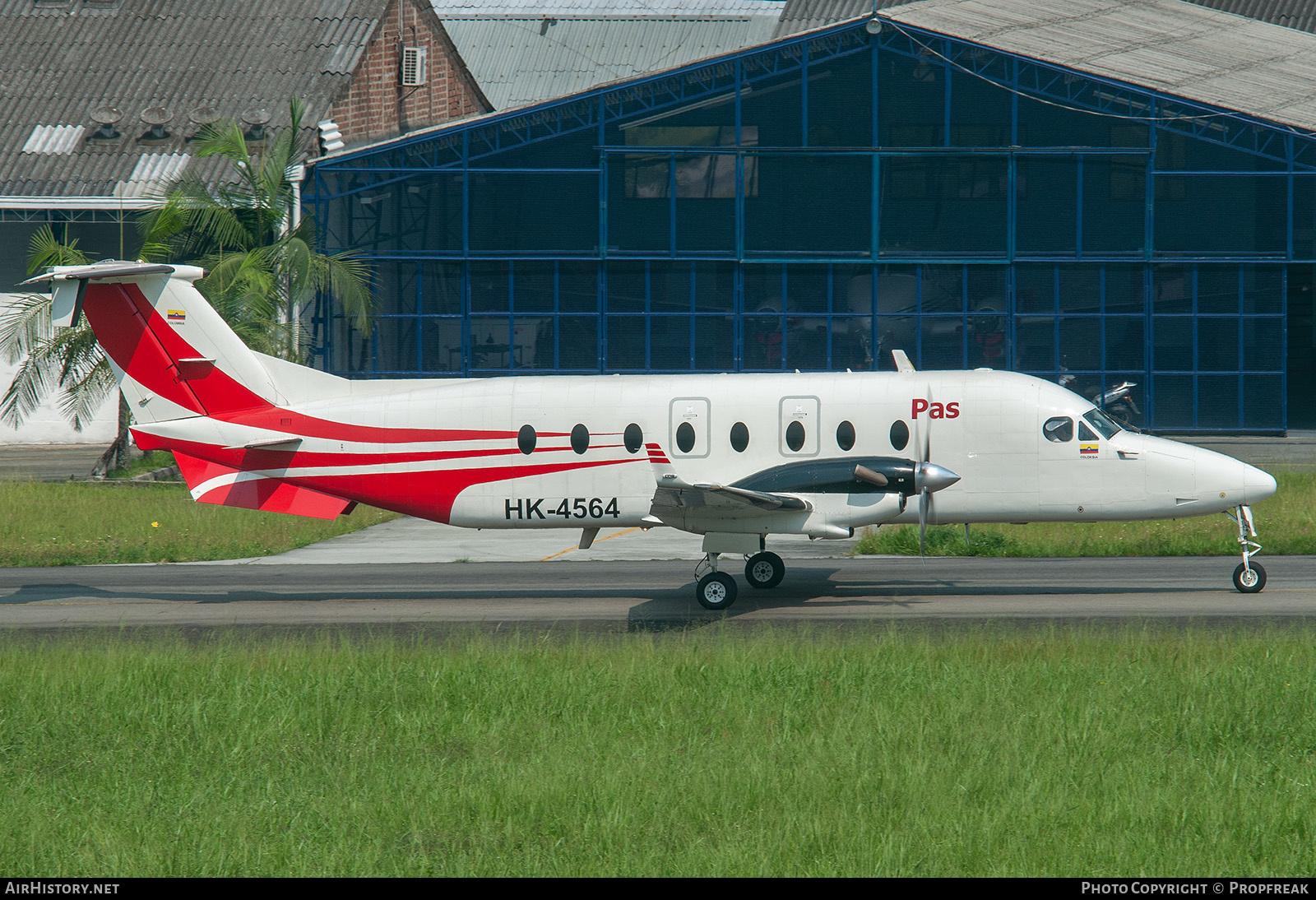 Aircraft Photo of HK-4564 | Raytheon 1900D | PAS - Petroleum Aviation and Services | AirHistory.net #585809