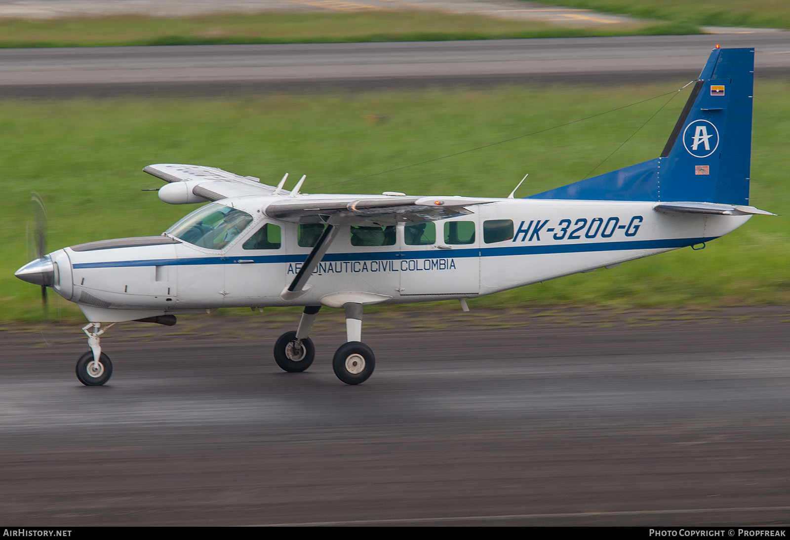 Aircraft Photo of HK-3200-G | Cessna 208 Caravan I | Aeronáutica Civil Colombia | AirHistory.net #585815