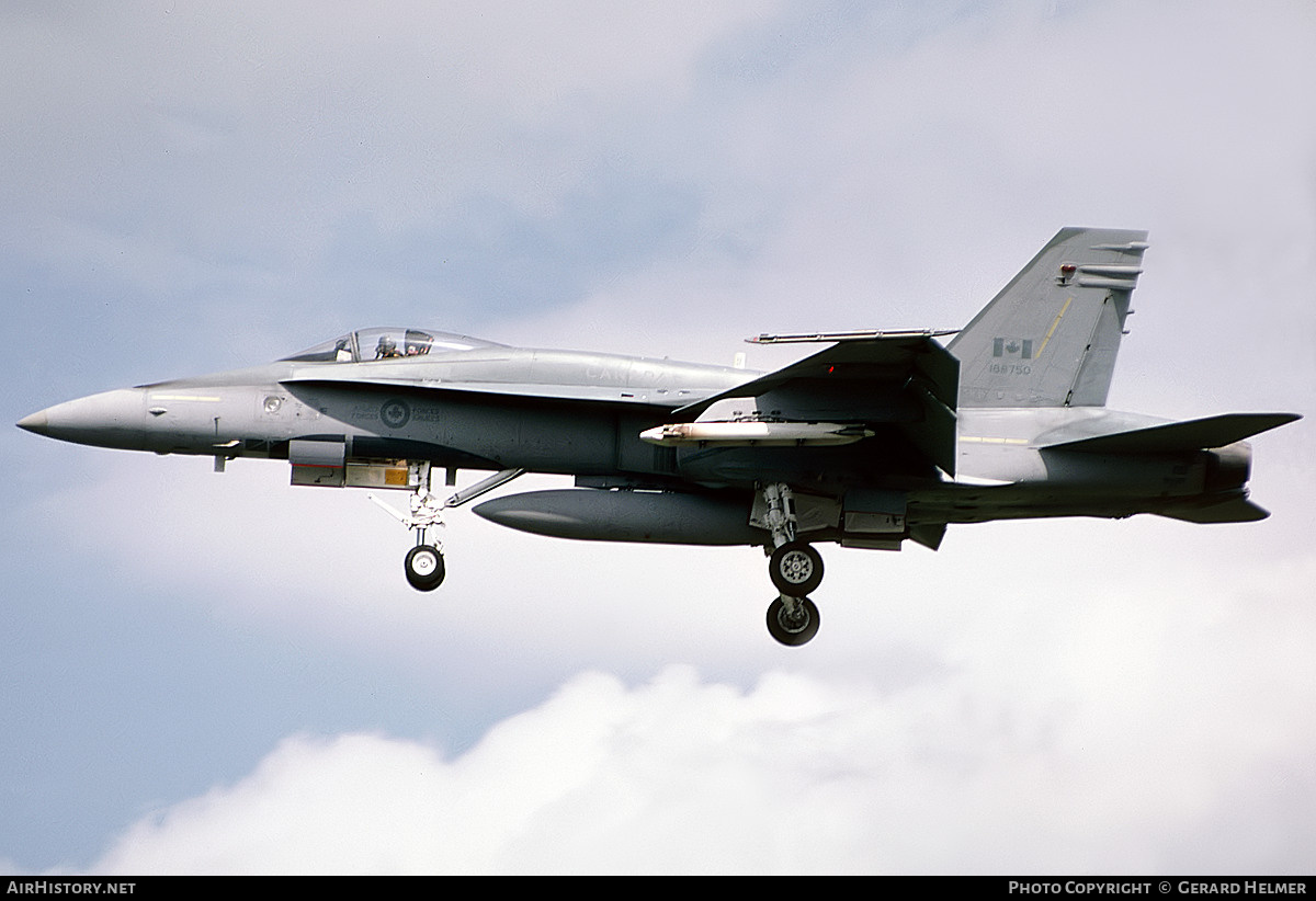 Aircraft Photo of 188750 | McDonnell Douglas CF-188A Hornet | Canada - Air Force | AirHistory.net #585820