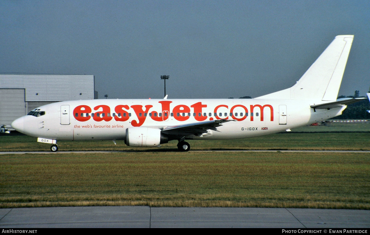 Aircraft Photo of G-IGOX | Boeing 737-3L9 | EasyJet | AirHistory.net #585826