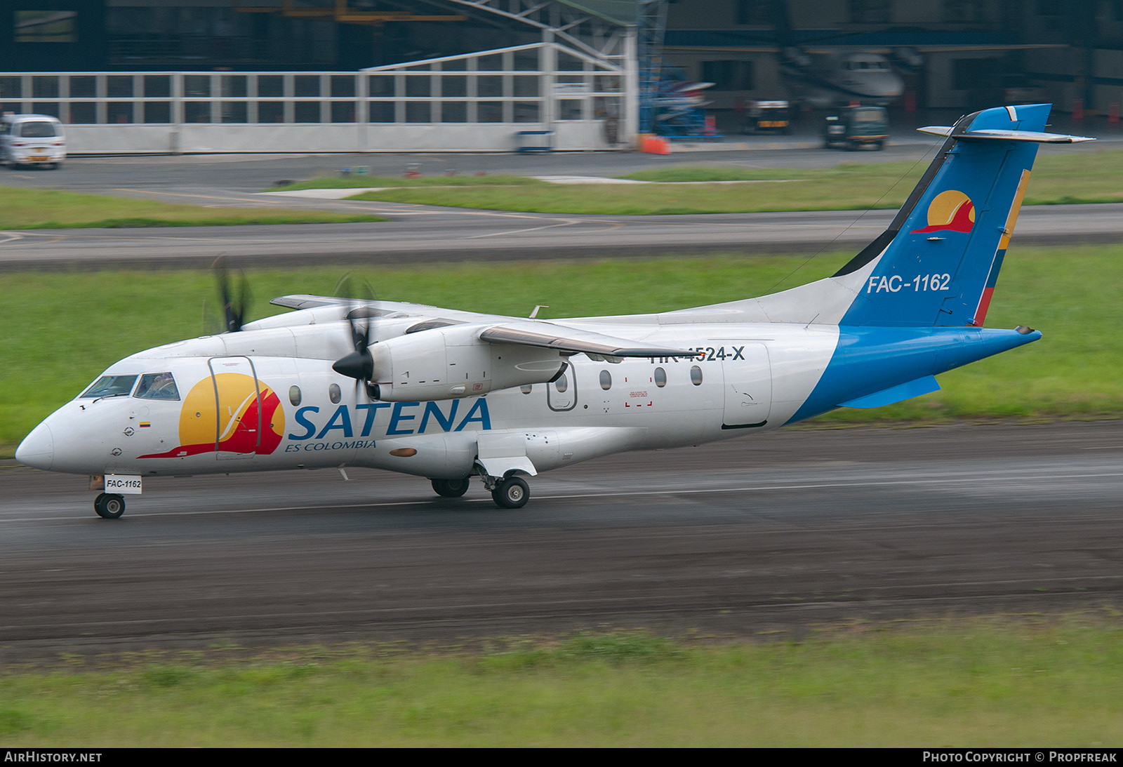 Aircraft Photo of HK-4524-X | Dornier 328-120 | Colombia - Satena | AirHistory.net #585829