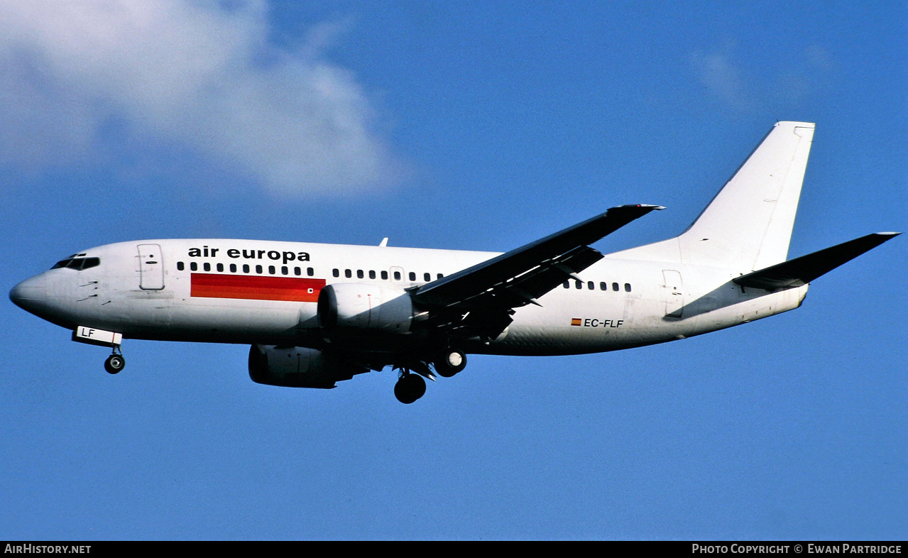 Aircraft Photo of EC-FLF | Boeing 737-36E | Air Europa | AirHistory.net #585830