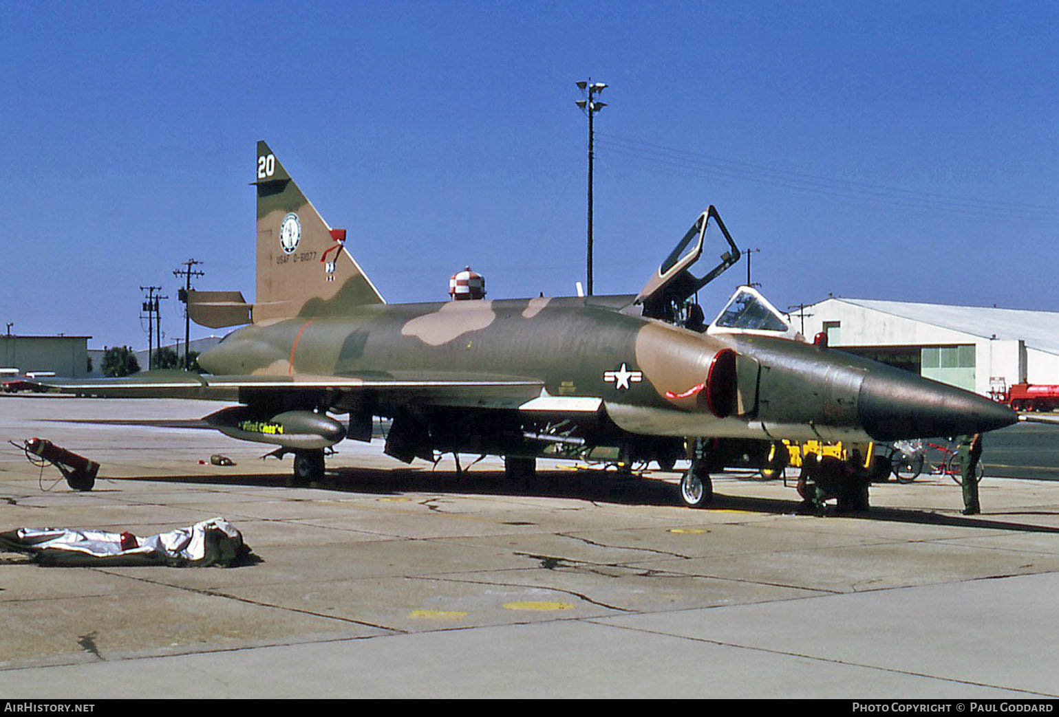 Aircraft Photo of 56-1077 / 61077 | Convair F-102A Delta Dagger | USA - Air Force | AirHistory.net #585851