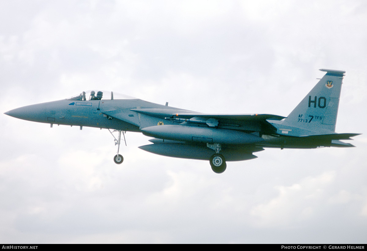 Aircraft Photo of 77-0137 / AF77-137 | McDonnell Douglas F-15A Eagle | USA - Air Force | AirHistory.net #585854