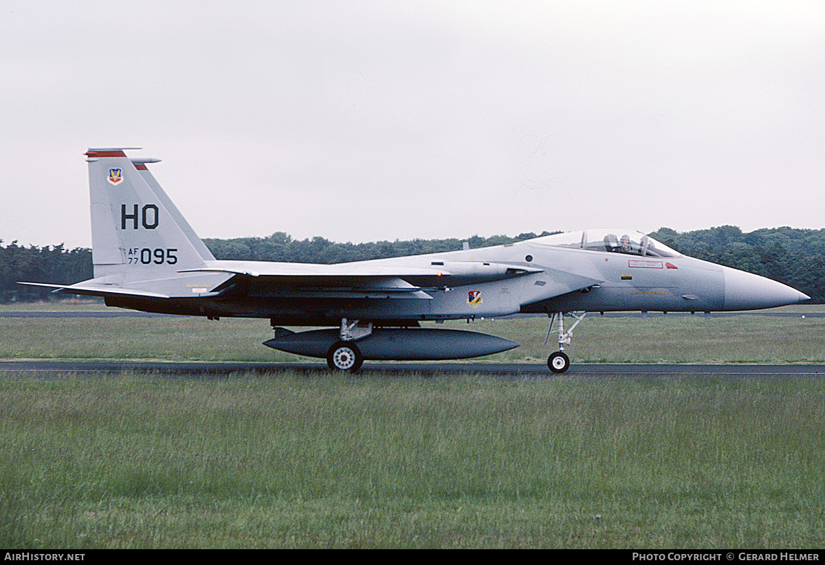Aircraft Photo of 77-0095 / AF77-095 | McDonnell Douglas F-15A Eagle | USA - Air Force | AirHistory.net #585856