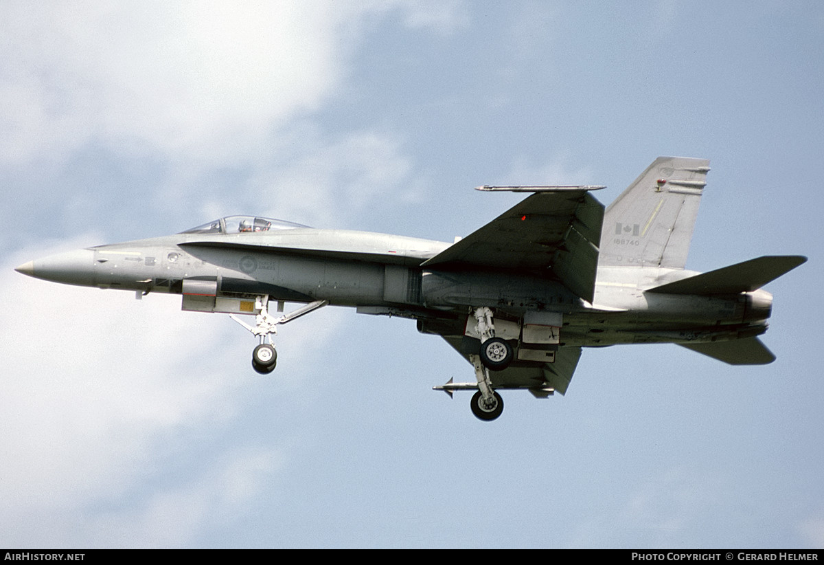 Aircraft Photo of 188740 | McDonnell Douglas CF-188A Hornet | Canada - Air Force | AirHistory.net #585859