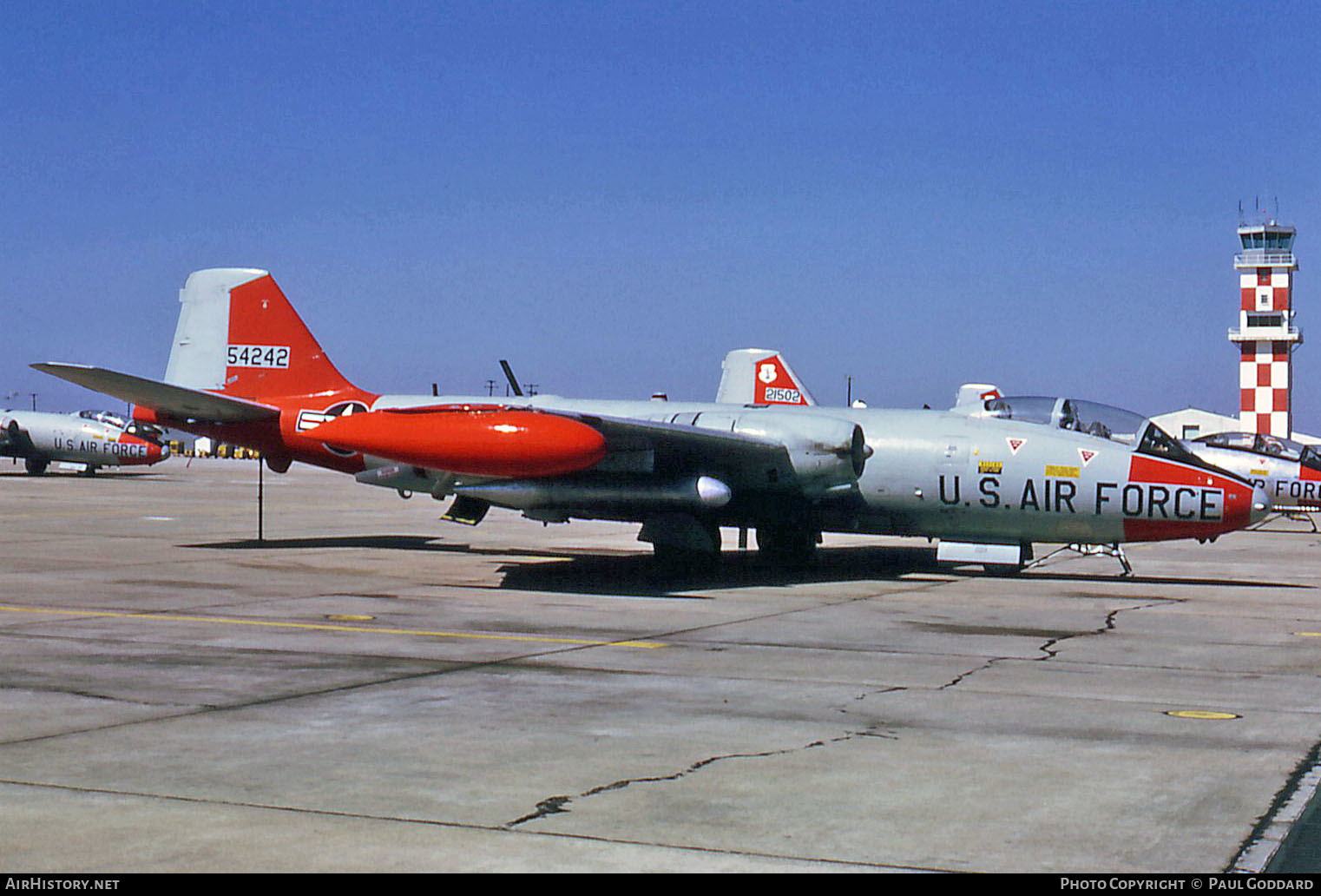 Aircraft Photo of 55-4242 / 54242 | Martin EB-57E Canberra | USA - Air Force | AirHistory.net #585861