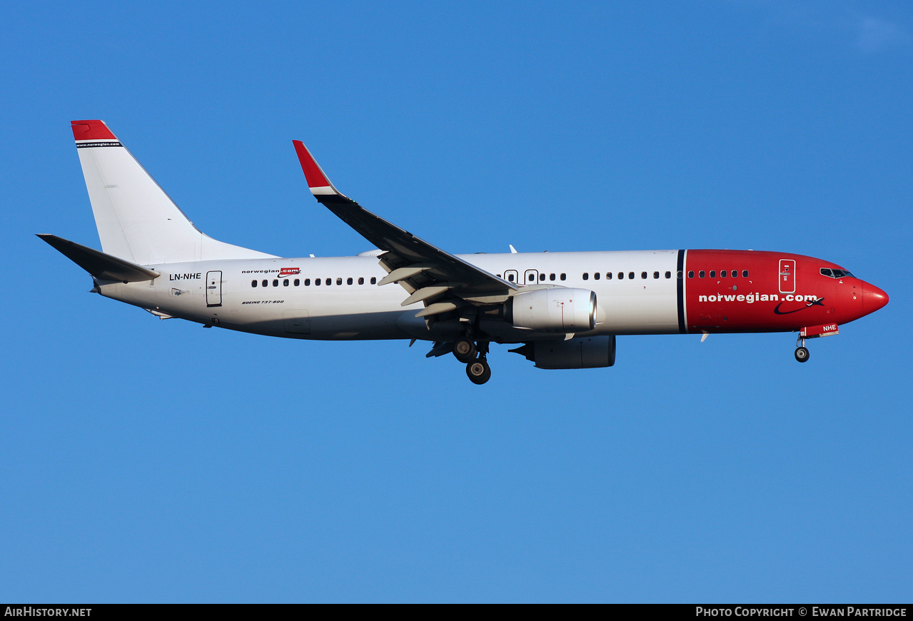 Aircraft Photo of LN-NHE | Boeing 737-8JP | Norwegian | AirHistory.net #585876
