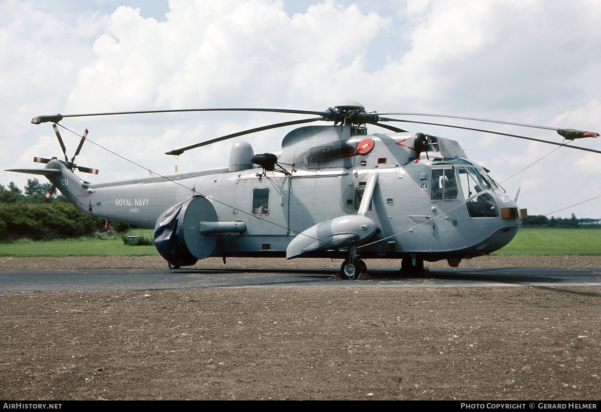 Aircraft Photo of XV650 | Westland WS-61 Sea King AEW2A | UK - Navy | AirHistory.net #585881