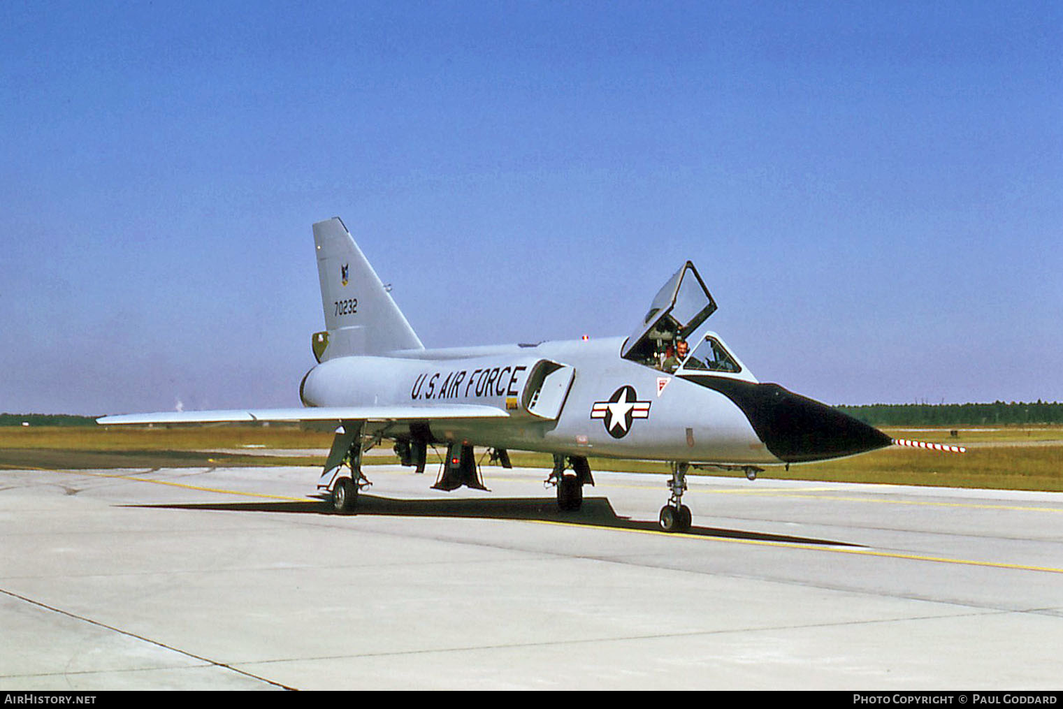Aircraft Photo of 57-232 / 70232 | Convair F-106A Delta Dart | USA - Air Force | AirHistory.net #585901