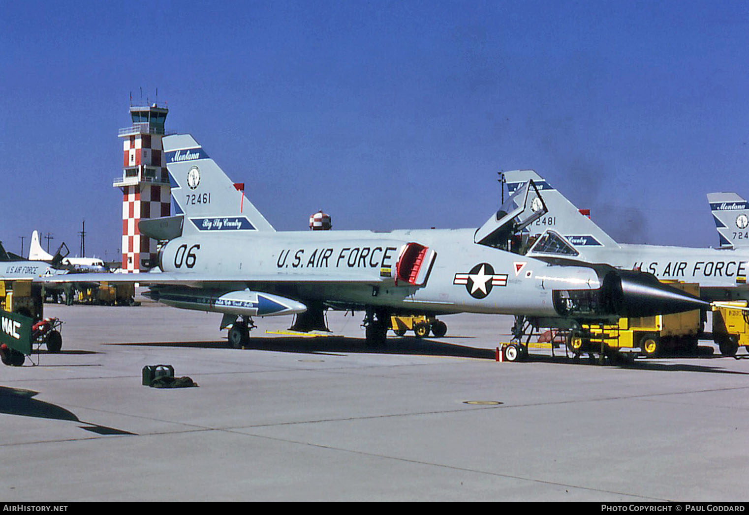 Aircraft Photo of 57-2461 / 72461 | Convair F-106A Delta Dart | USA - Air Force | AirHistory.net #585909