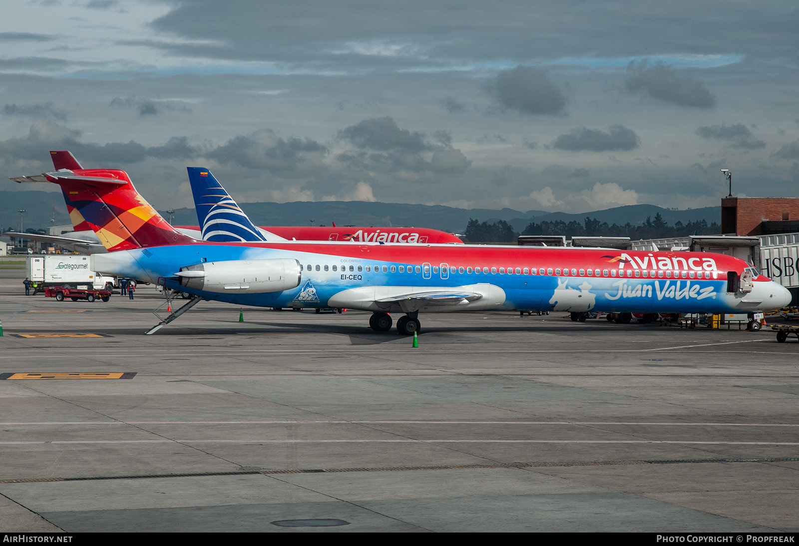 Aircraft Photo of EI-CEQ | McDonnell Douglas MD-83 (DC-9-83) | Avianca | AirHistory.net #585910