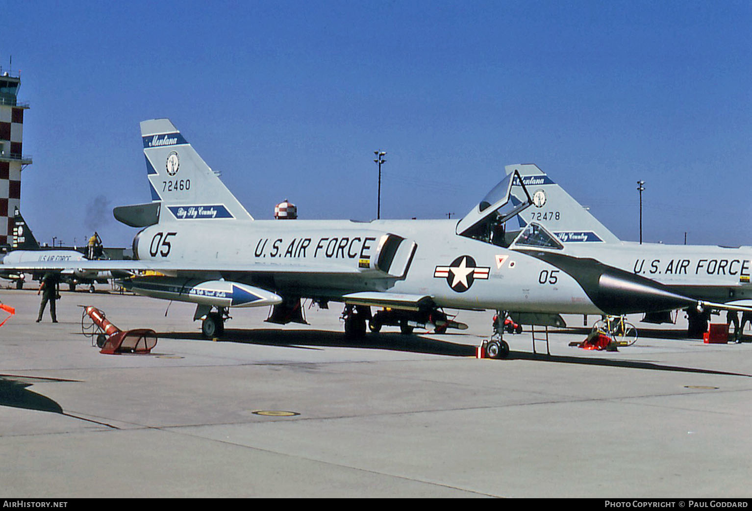 Aircraft Photo of 57-2460 / 72460 | Convair F-106A Delta Dart | USA - Air Force | AirHistory.net #585919
