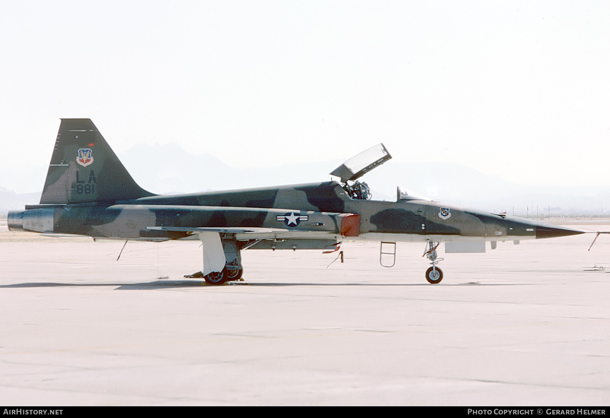 Aircraft Photo of 73-0881 / 73-881 | Northrop F-5E Tiger II | USA - Air Force | AirHistory.net #585922