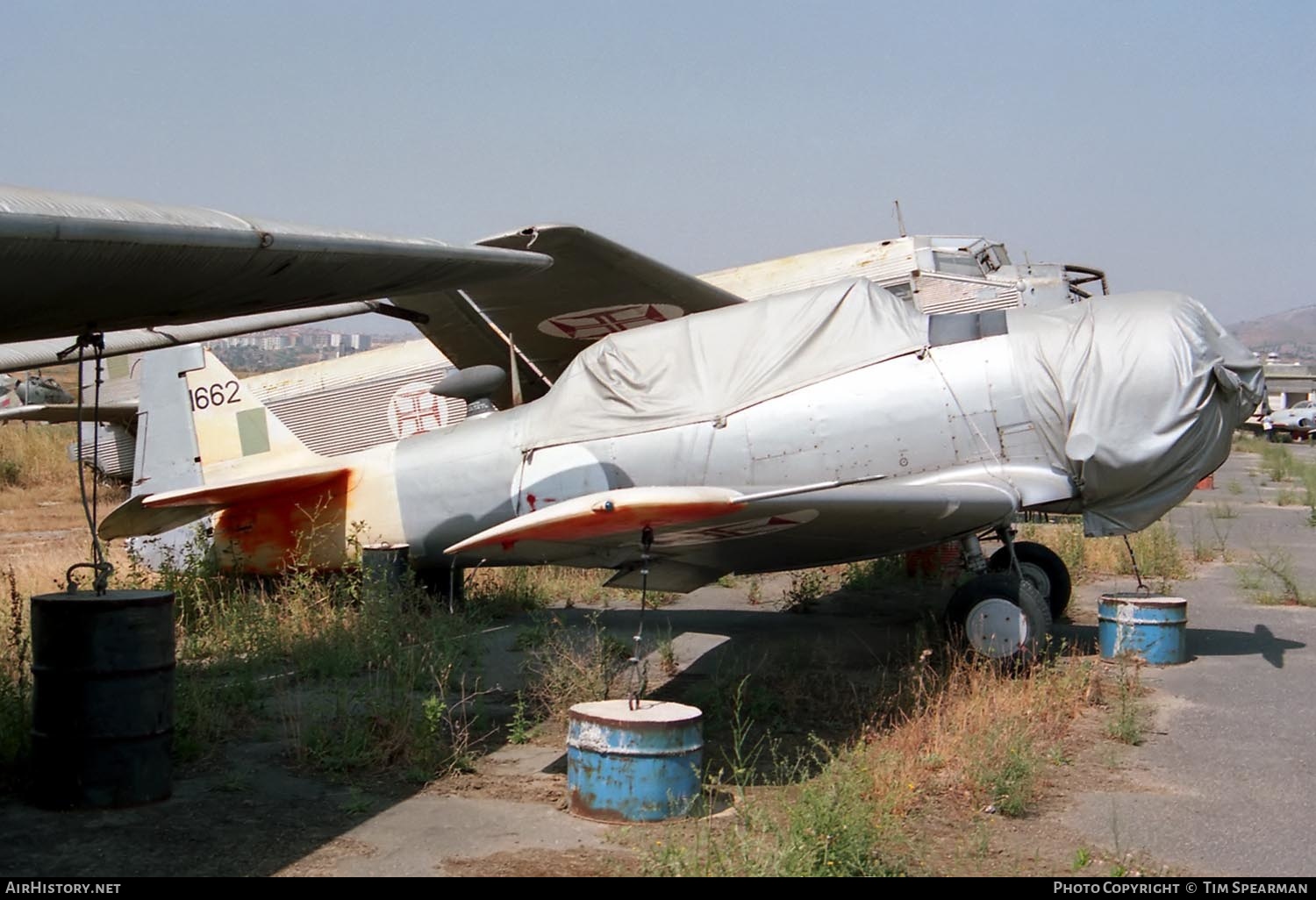 Aircraft Photo of 1662 | North American AT-6D Harvard III | Portugal - Air Force | AirHistory.net #585937