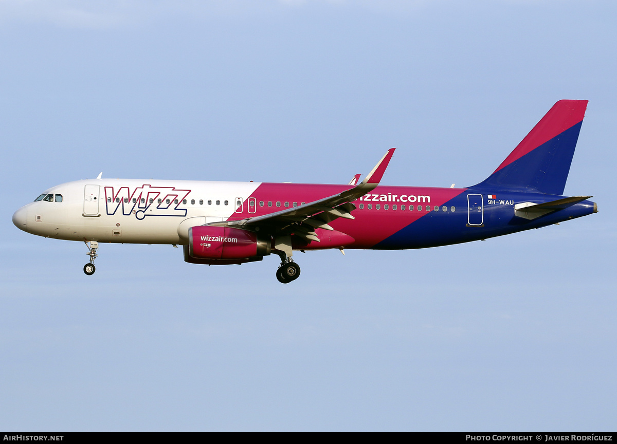 Aircraft Photo of 9H-WAU | Airbus A320-232 | Wizz Air | AirHistory.net #585967