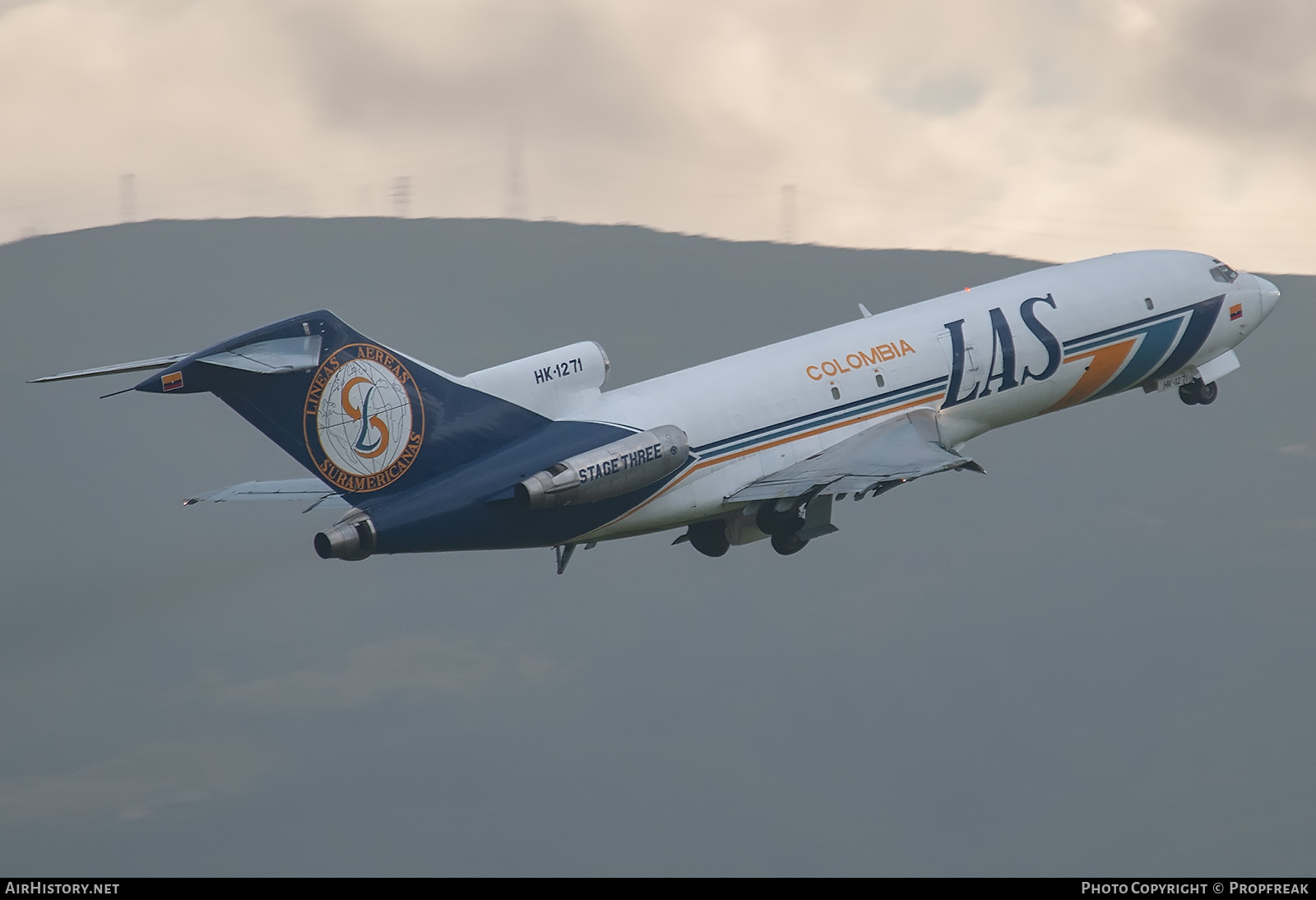 Aircraft Photo of HK-1271 | Boeing 727-24C | Líneas Aéreas Suramericanas - LAS | AirHistory.net #585971