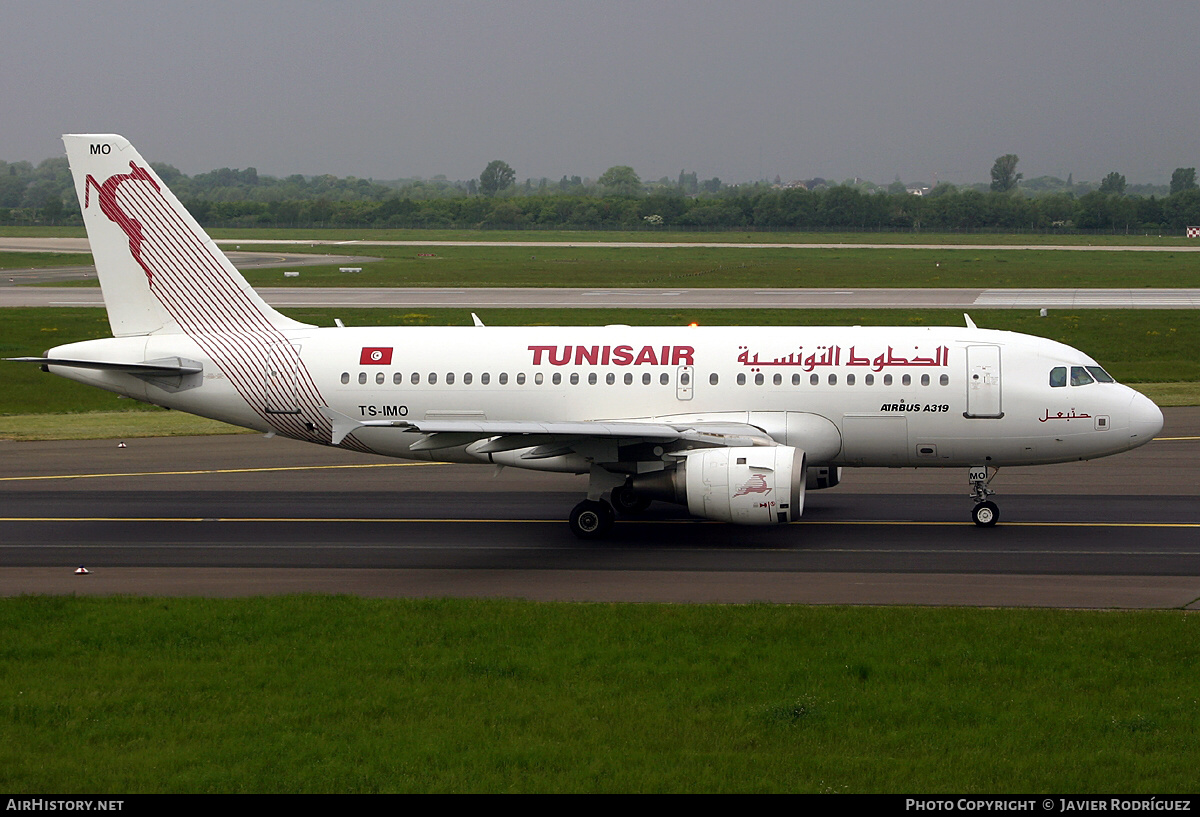 Aircraft Photo of TS-IMO | Airbus A319-114 | Tunisair | AirHistory.net #585982