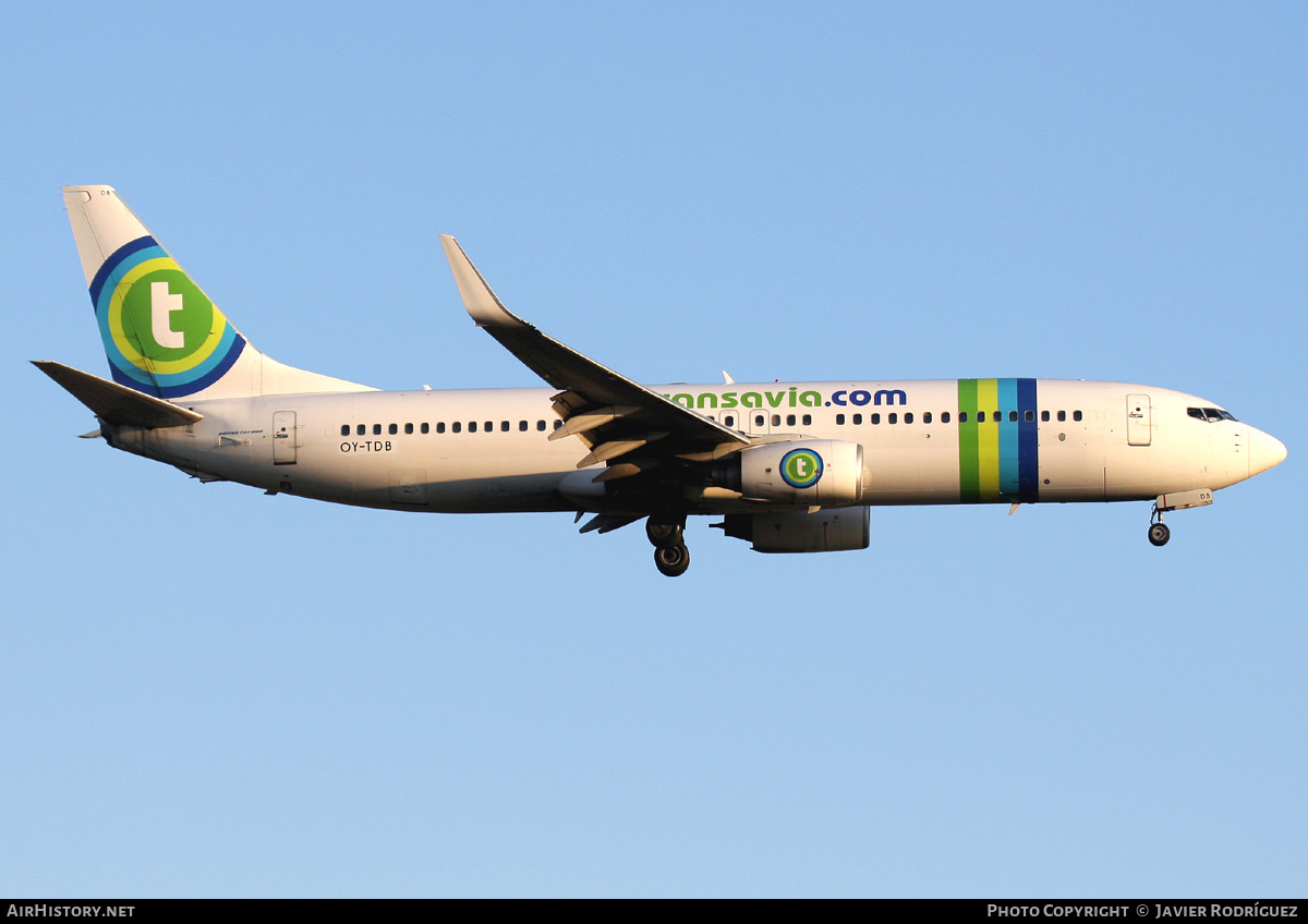 Aircraft Photo of OY-TDB | Boeing 737-8K2 | Transavia | AirHistory.net #585984
