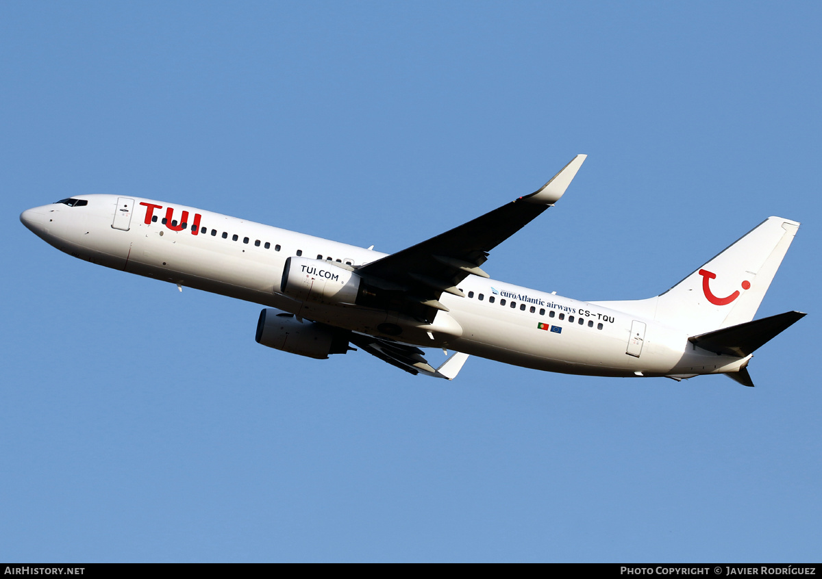 Aircraft Photo of CS-TQU | Boeing 737-8K2 | TUI | AirHistory.net #585995