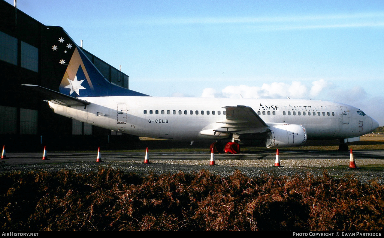 Aircraft Photo of G-CELB | Boeing 737-377 | Ansett Australia | AirHistory.net #585997
